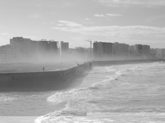 vue du port de Casablanca