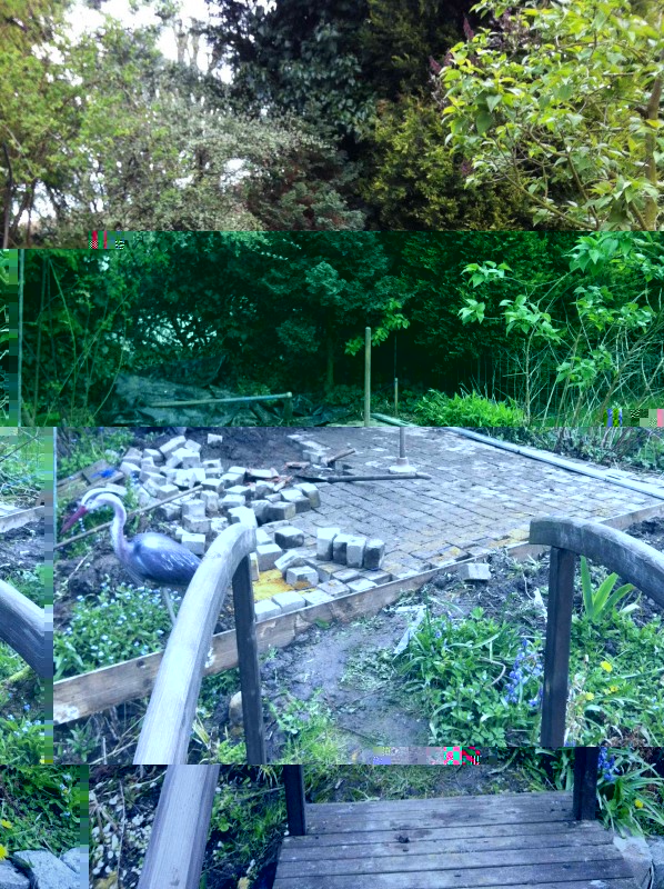 dalle.jpg (541.93 Kio) Vu 11111 fois Ajout du chapeau autour de la pergola