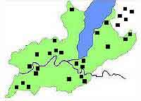 carte de r�partition du triton alpestre