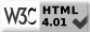Valid HTML 4.01 Transitional